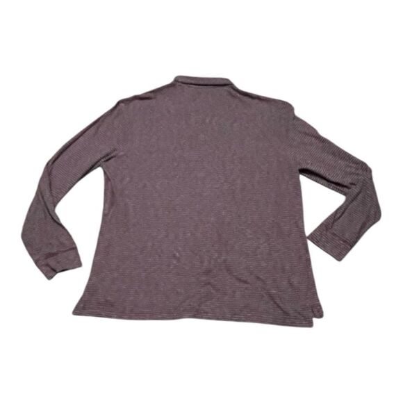 Faherty Brand Luxe Heather Long Sleeve Polo size XL - Picture 3 of 9